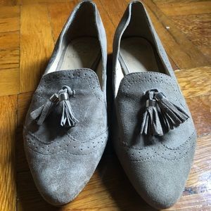 Vince Camuto suede loafers